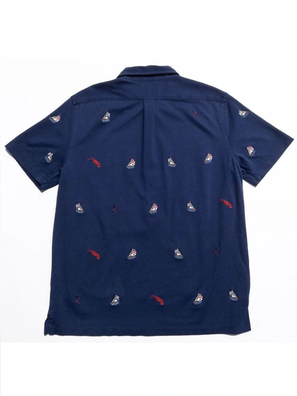 Polo by Ralph Lauren Embroidered Knit Oxford Shirt
